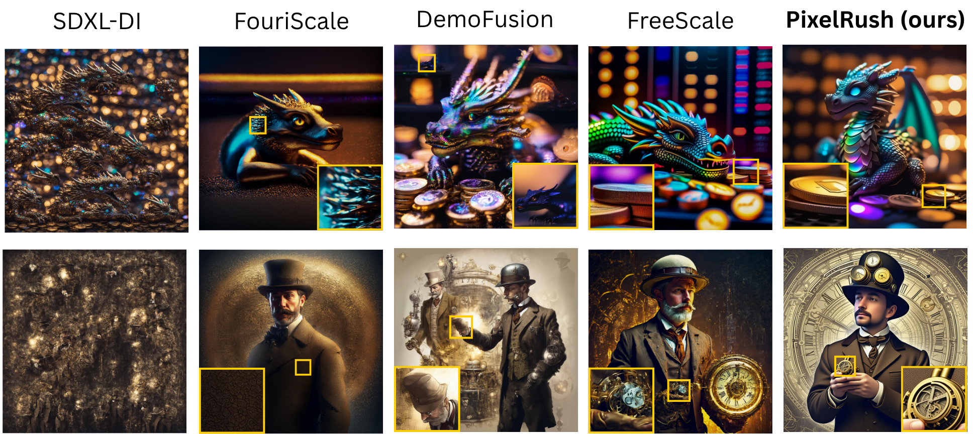 Qualitative comparison